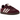 Adidas Samba OG Snakeskin Maroon Cream White baskets de profil avec des details en cuir façon serpent bordeaux, du cuir crème et des lacets blancs