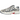 Nike P-6000 Independence Day baskets vue latérale avec empeigne en mesh blanc et argent, accents rouges et semelle intermédiaire épaisse amortie