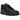 Nike Air Force 1 Low SE Triple Black Ripstop baskets en vue latérale classique avec tige en ripstop noir, lacets assortis et semelle entièrement noire.