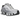 Nike Shox TL Metallic Silver baskets en vue latérale avec empeigne en mesh argenté métallisé, colonnes d'amorti Shox emblématiques et logo Swoosh noir.
