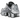 Nike Shox TL Metallic Silver baskets en vue latérale, mettant en avant la maille argentée iconique et l'unité de semelle amortissante Shox distinctive