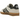 Adidas Gazelle Indoor Aluminum Core Black Green baskets vue sous angle avec suède gris, détails noirs et semelle en gomme