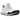 Adidas Ultra Boost 1.0 Cloud White Core Black baskets vue latérale avec tige en Primeknit blanc, détails noirs et semelle réactive.