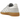adidas Handball Spezial Grey Off White baskets vue latérale avec une empeigne en daim gris, des bandes off-white et une semelle en gomme