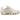 Nike Shox TL Pearl White baskets en vue latérale avec empeigne blanche, colonnes d'amorti Shox emblématiques et semelle extérieure texturée