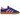 Adidas Handball Spezial Lucid Blue Lucid Pink baskets vue latérale avec empeigne en daim bleu, virgule rose en cuir et semelle en gomme classique.