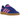 Adidas Handball Spezial Lucid Blue Lucid Pink baskets vue de profil avec empeigne en daim bleu, détails roses et semelle en gomme classique.