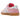 Baskets Adidas Hamburg Bliss Pink vue latérale avec empeigne en daim rose, bandes en cuir blanc et semelle extérieure en gomme translucide