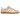 Adidas Gazelle Indoor Sandy Pink baskets vue latérale avec empeigne en daim, détails blancs et semelle en gomme classique