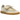Adidas Handball Spezial Size Exclusive Sand Gum baskets vue latérale avec empeigne en daim beige, bandes blanches contrastantes et semelle gomme