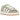 Adidas Campus 00s Blanch Cargo baskets en vue latérale avec une tige en daim vert olive, les trois bandes blanches emblématiques et larges lacets