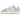 Adidas Campus 00s Blue Grey baskets en vue latérale avec tige en daim bleu, bandes Adidas blanches, lacets épais blancs et semelle en gomme