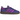 Adidas Handball Spezial Collegiate Purple baskets vue latérale avec tige en daim violet, trois bandes blanches et semelle gomme classique