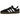 Adidas Handball Spezial Black White Gum baskets vue latérale avec suède noir, bandes en cuir blanc et semelle gomme classique