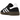 Baskets Adidas Handball Spezial Black White Gum vue latérale avec empeigne en daim noir, détails en cuir blanc et semelle en gomme