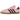 Baskets adidas Samba Inter Miami CF Messi Pink en vue latérale avec empeigne rose, bandes blanches et une semelle gomme classique