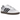 Adidas Samba OG Rhinestone Crystal White Silver baskets en vue inclinée, ornées de strass scintillants, lacets blancs et semelle gomme classique