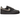 Nike Air Force 1 Low Medium Ash Off Noir baskets de profil avec empeigne grise, lacets assortis et semelle classique