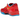 Nike Kobe 8 Protro Year of the Horse baskets en vue latérale avec empeigne à motifs rouges et gris, semelle translucide et graphisme sur le talon