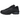 Nike Air Max 95 QS Big Bubble Black Leather baskets vue latérale avec empeigne en cuir noir, unité d'air visible et détails blancs