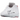 Nike Cryoshot Zoom M9 Virgil Abloh Archives baskets vue latérale avec détails argentés, tige en mesh blanc et unité Zoom visible dans la semelle