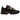 Nike Air Max Plus Homecoming Black baskets vue latérale avec empeigne en mesh noir, motifs ondulés emblématiques et amorti Tuned Air visible.