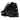 Nike Air Max Plus Homecoming Black baskets vue latérale avec une tige noire, des textures ondulées et la semelle Air caractéristique pour l'amorti