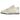 Nike Dunk Low Metallic Jewel Swoosh Sail baskets en vue latérale, présentant une empeigne crème et un swoosh bijou métallique brillant sur le côté