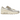 Nike Air Max 90 Premium Pale Ivory baskets vue angulaire avec maille blanche, détails en cuir, unité Air visible et tons beiges