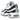 Nike Air Max 95 OG Big Bubble Black Border baskets vue latérale mettant en avant l'emblématique semelle Air, des détails noirs et un design superposé