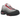 Nike Air Max 95 OG Big Bubble Solar Red 2.0 baskets en vue latérale avec des tons gris, maille noire et détails rouges vifs sur les lacets et la semelle