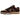 Nike Dunk Low Harris Tweed Sesame baskets en vue sous angle avec du tweed beige et des details en cuir marron