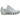 Nike Shox TL Pure Platinum Smoke Grey baskets vue latérale avec détails gris argenté, semelle à amorti mécanique et empeigne en mesh