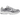 Baskets Nike P-6000 Grey Fog Metallic Cool Grey vue latérale avec empeigne en mesh superposée, détails argentés et semelle blanche.