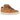 Nike SB Dunk Low Pro NOTE Shop Manchester Brew and Biscuits baskets vue latérale avec empeigne en cuir dans les tons marron et semelle blanche