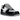 Nike Air Force 1 Low Syna Central Cee Black White Smoke Grey baskets vue angulaire avec tige en cuir noir, nuances grises et semelle blanche