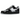Nike Air Force 1 Low Syna Central Cee Black White Smoke Grey baskets profil latéral montrant une empeigne noire avec des accents gris et semelle blanche