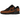 Nike Air Max 90 Premium Light British Tan Velvet Brown baskets vue latérale avec empeigne en cuir marron clair, détails marron foncé et semelle Air