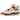 Air Jordan 4 Retro OG Nigel Sylvester Brick After Brick baskets en vue latérale avec tige rouge, semelle blanche et unité Air visible au talon