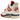 Air Jordan 4 Retro OG Nigel Sylvester Brick After Brick baskets en vue latérale avec empeigne en cuir blanc, détails rouges et semelle translucide