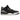 Air Jordan 3 Retro Levi’s Black baskets profil latéral en toile denim noire avec semelle intermédiaire blanche, détails gris et logo Jordan au talon