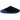 Nike Mind 001 Flyknit Slide Hyper Royal Black baskets en vue laterale avec une tige flyknit bleue et une semelle noire