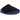 Nike Mind 001 Flyknit Slide Hyper Royal Black baskets vue sous angle avec empeigne tissée bleue et semelle noire