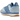 Adidas SL 72 RS Clear Sky Blue baskets vue latérale avec empeigne en daim bleu clair, détails blancs et semelle intermédiaire rétro classique.