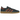 Adidas Handball Spezial Aurora Ink Wild Sepia baskets vue latérale avec empeigne en daim bleu marine, bandes blanches dentelées et semelle en gomme.