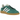 Adidas Handball Spezial Green White Gum baskets vue latérale avec empeigne en daim vert, bandes en cuir blanc et semelle gomme classique
