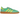 Adidas Handball Spezial Energy Green Pure Sulfur baskets en vue laterale avec tige en daim vert et details blancs