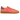 Adidas Handball Spezial Solar Orange Lucid Pink baskets vue latérale, présentant une tige en daim orange vif avec des détails roses et une semelle gomme.