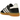 Adidas Handball Spezial Core Black Off White Red baskets vue latérale avec empeigne en daim noir, bandes en cuir blanc et semelle gomme classique