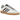 Adidas Handball Spezial Off White Core Black Red baskets en vue latérale avec empeigne blanc cassé, bandes noires, talon rouge et semelle gomme.